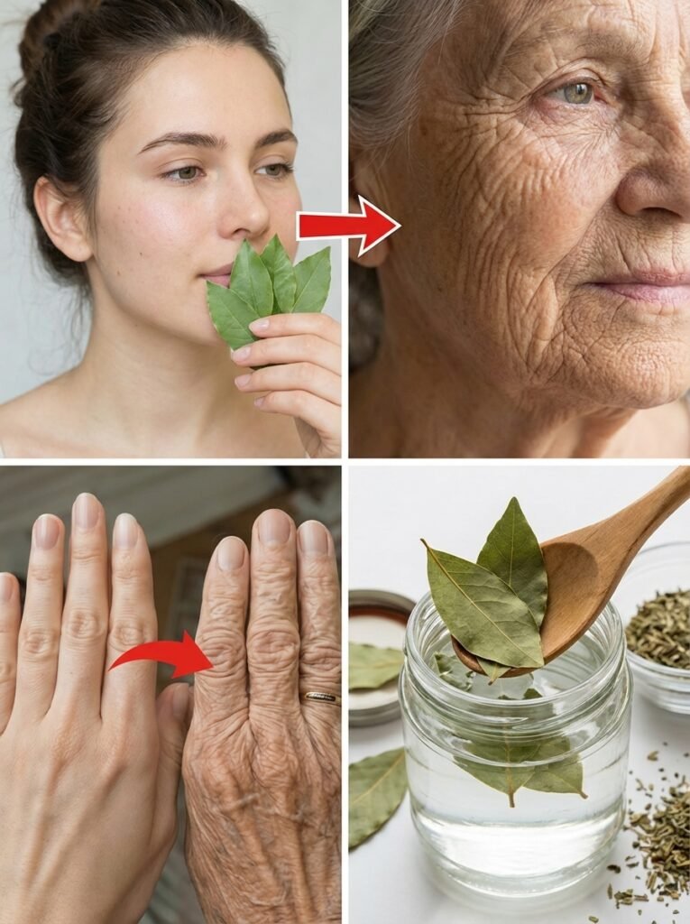 Bay Leaf 1,000,000× Stronger Than Botox – Erases ALL Wrinkles Even at The Age of 70 | Senior Health