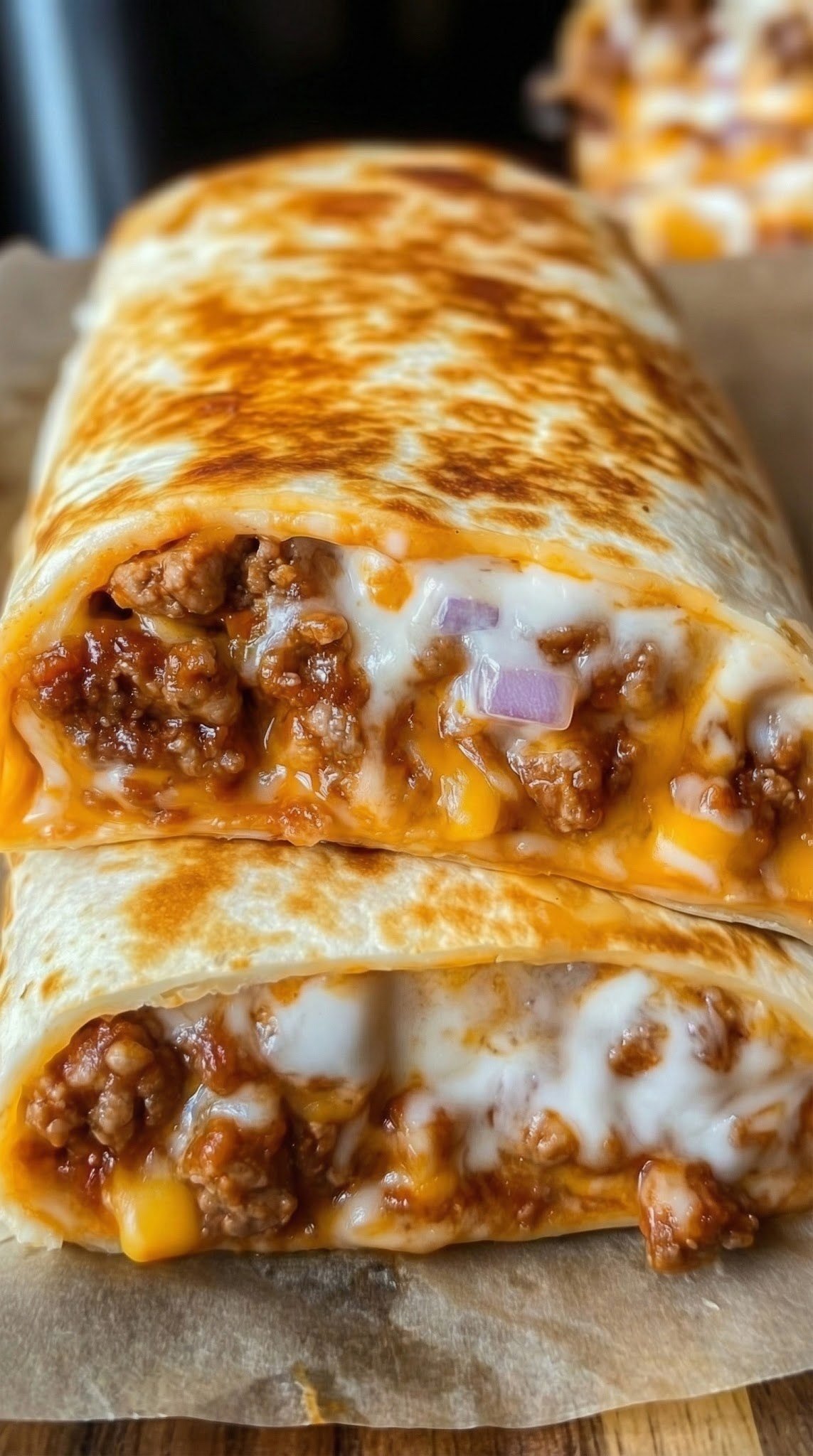 Cheesy Quesarito (Taco Bell Copycat)
