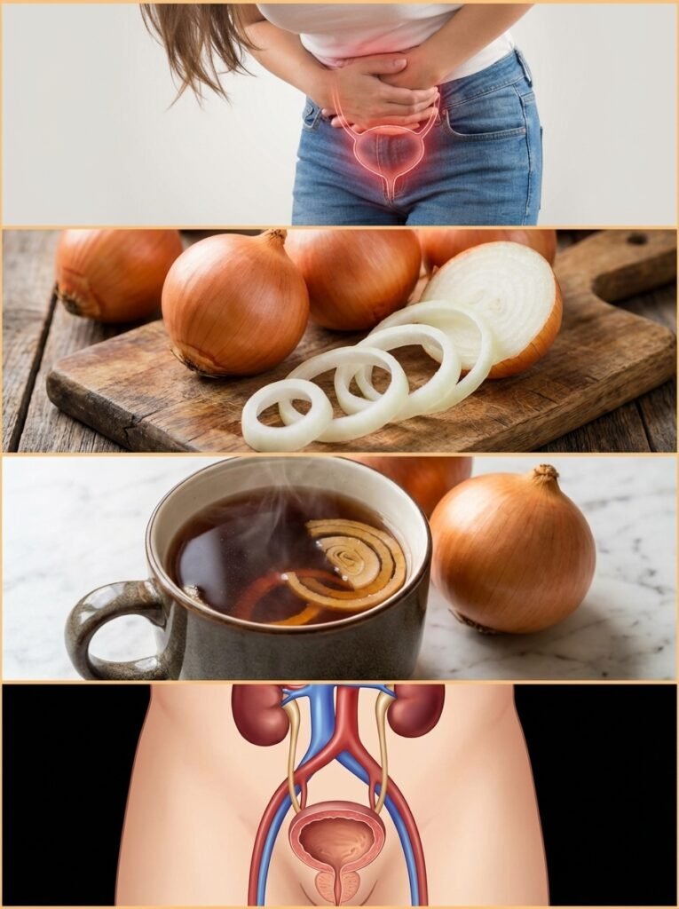 Onion Peel Water: A Simple Natural Habit Supporting Prostate and Urinary Comfort for Men Over 50
