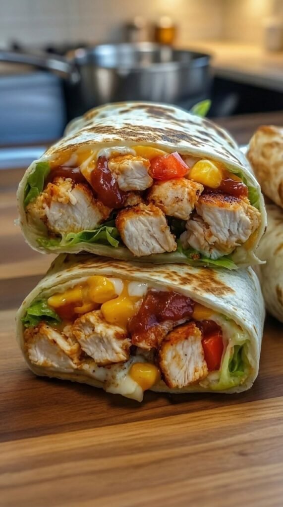 BLT Chicken Ranch Wrap
