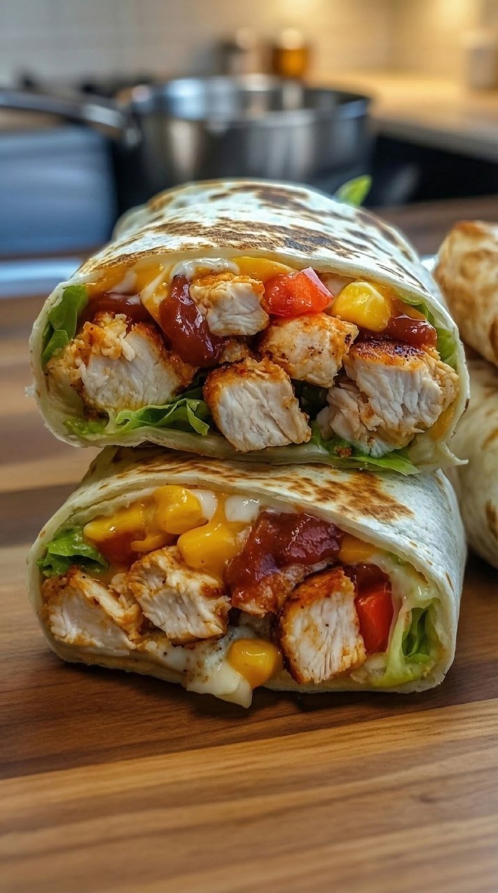 BLT Chicken Ranch Wrap