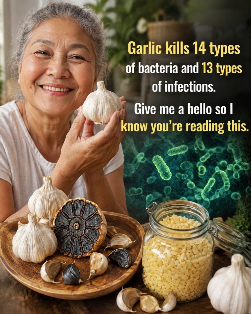 Garlic Triggers a Body-Wide Defense Surge Against Bacteria