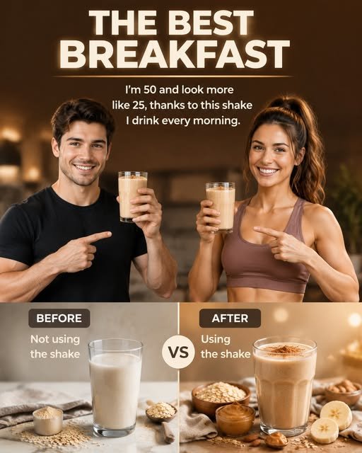 Add This Simple Morning Shake to Boost Energy and Keep Your Skin Glowing Over 60