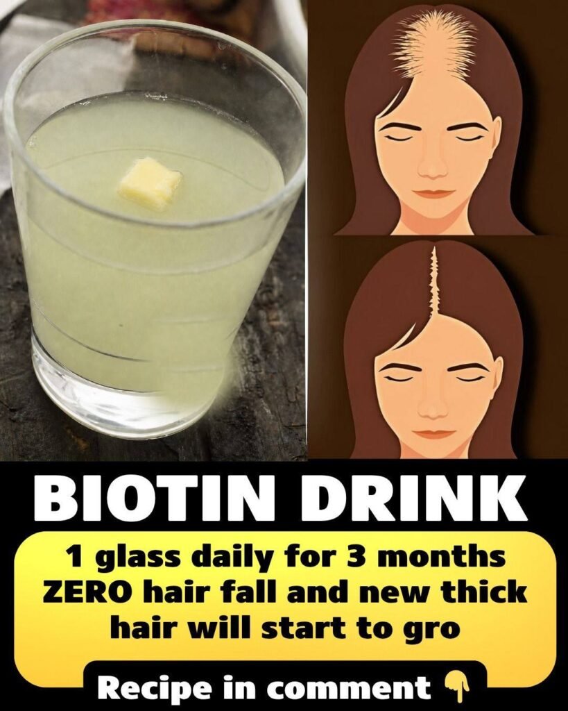Make your own Biotin Drink at home