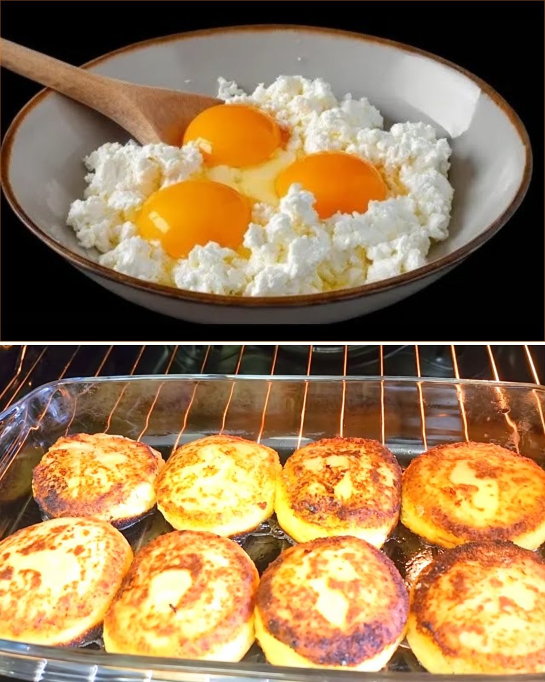 French Cottage Cheese Patties