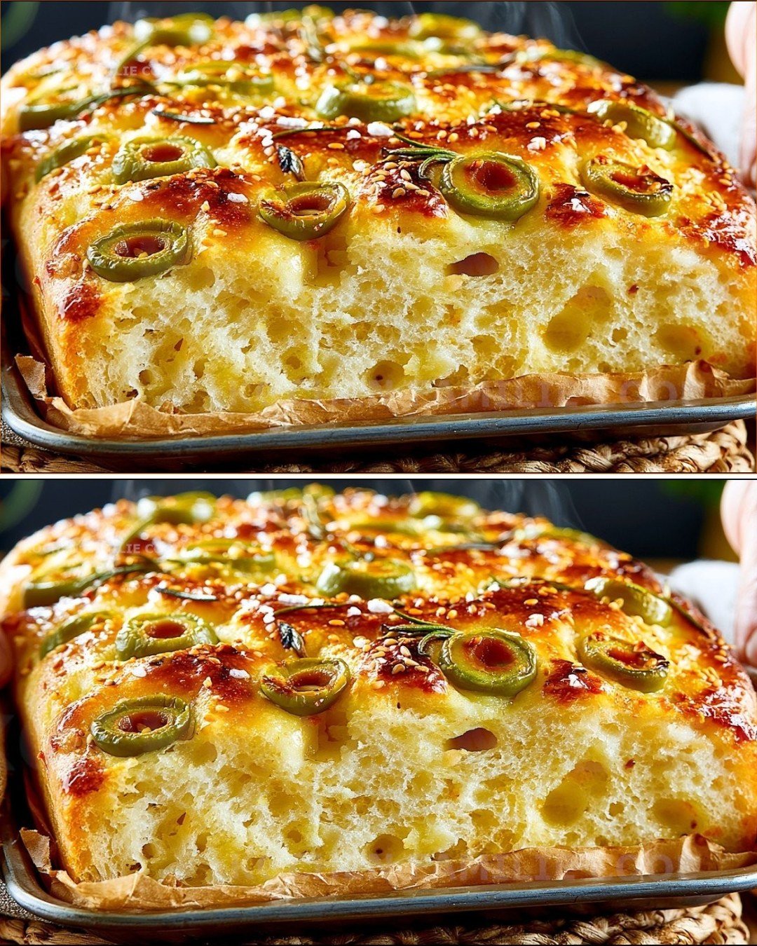 Lentil Focaccia with Olives: A Simple Weeknight Bread