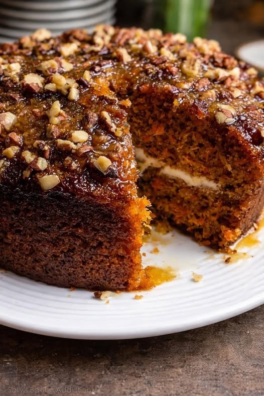 Flourless & Sugar-Free Carrot Cake
