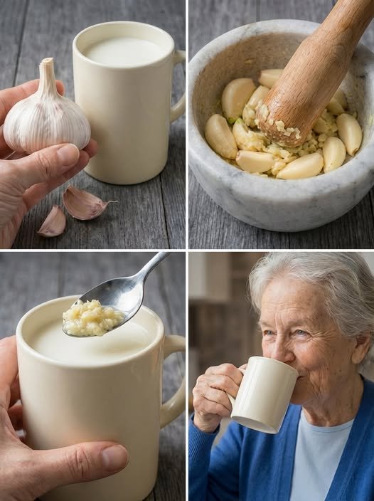 Mix garlic with milk and you will thank me – Health