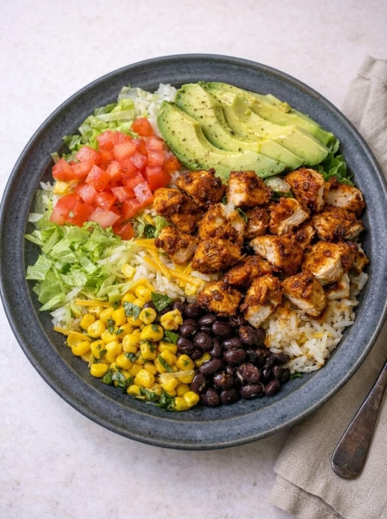 Grilled Chicken Rice Bowl