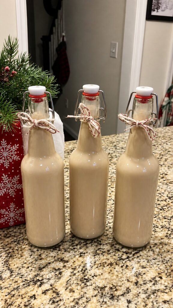 Homemade Creamy Irish Cream Liqueur