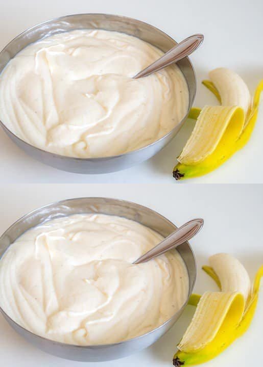 Homemade banana yogurt with 3 ingredients: Simple and lactose-free natural recipe