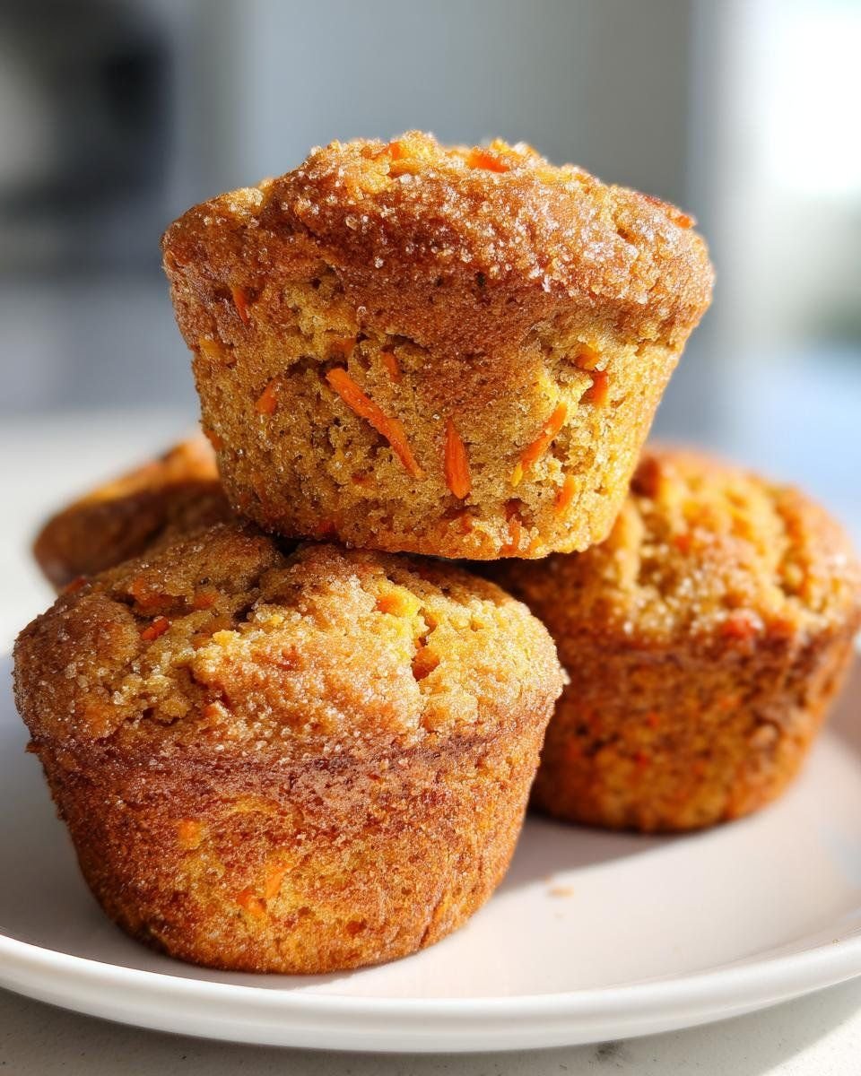 Carrot Cinnamon Muffins