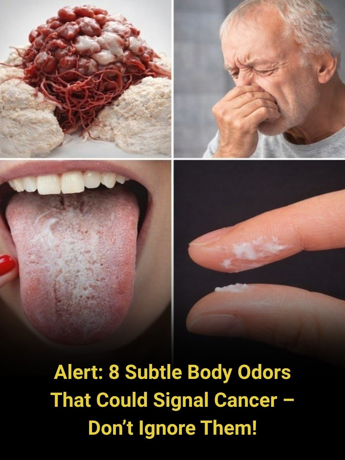 ALERT: 8 Subtle Body Odors That Could Signal Cancer — Don’t Ignore Them
