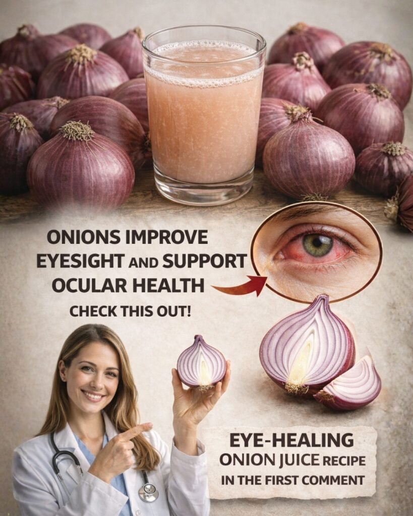 🧅 Onion for Eye Care: The 5-Day Traditional Remedy People Are Talking About