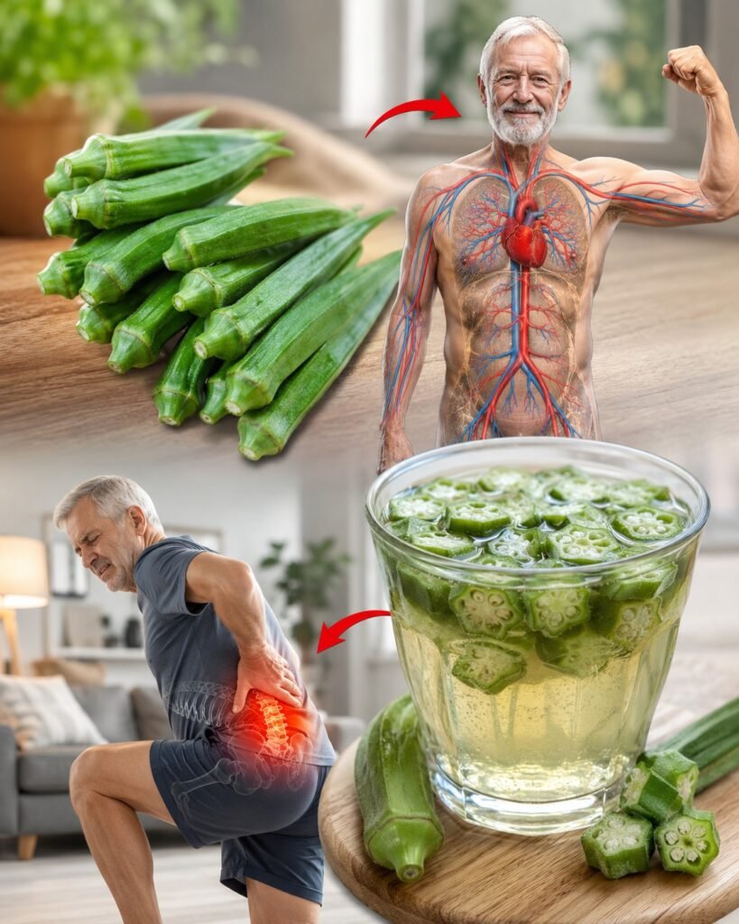 Okra Triggers a Full Internal Reset for Digestion, Blood Sugar, and Heart Strain