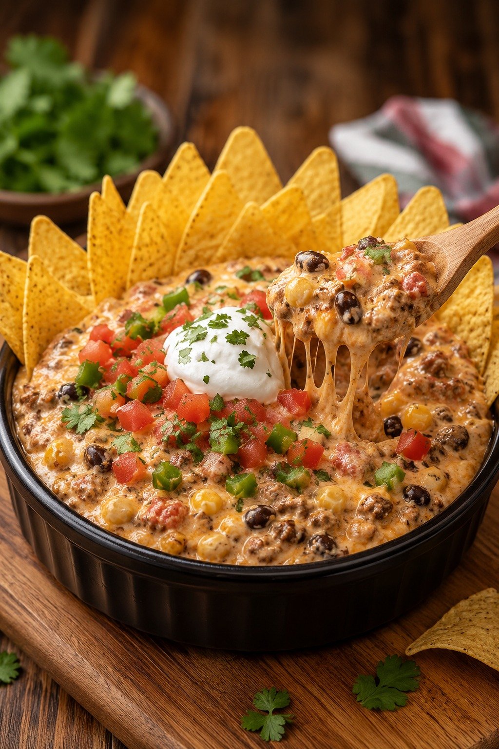 Cheesy Taco Dip