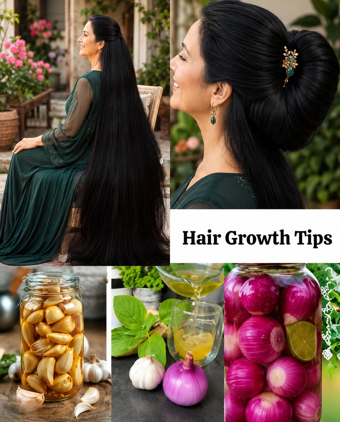 Use Onion Garlic Oil to Wake Dormant Hair Follicles Fast