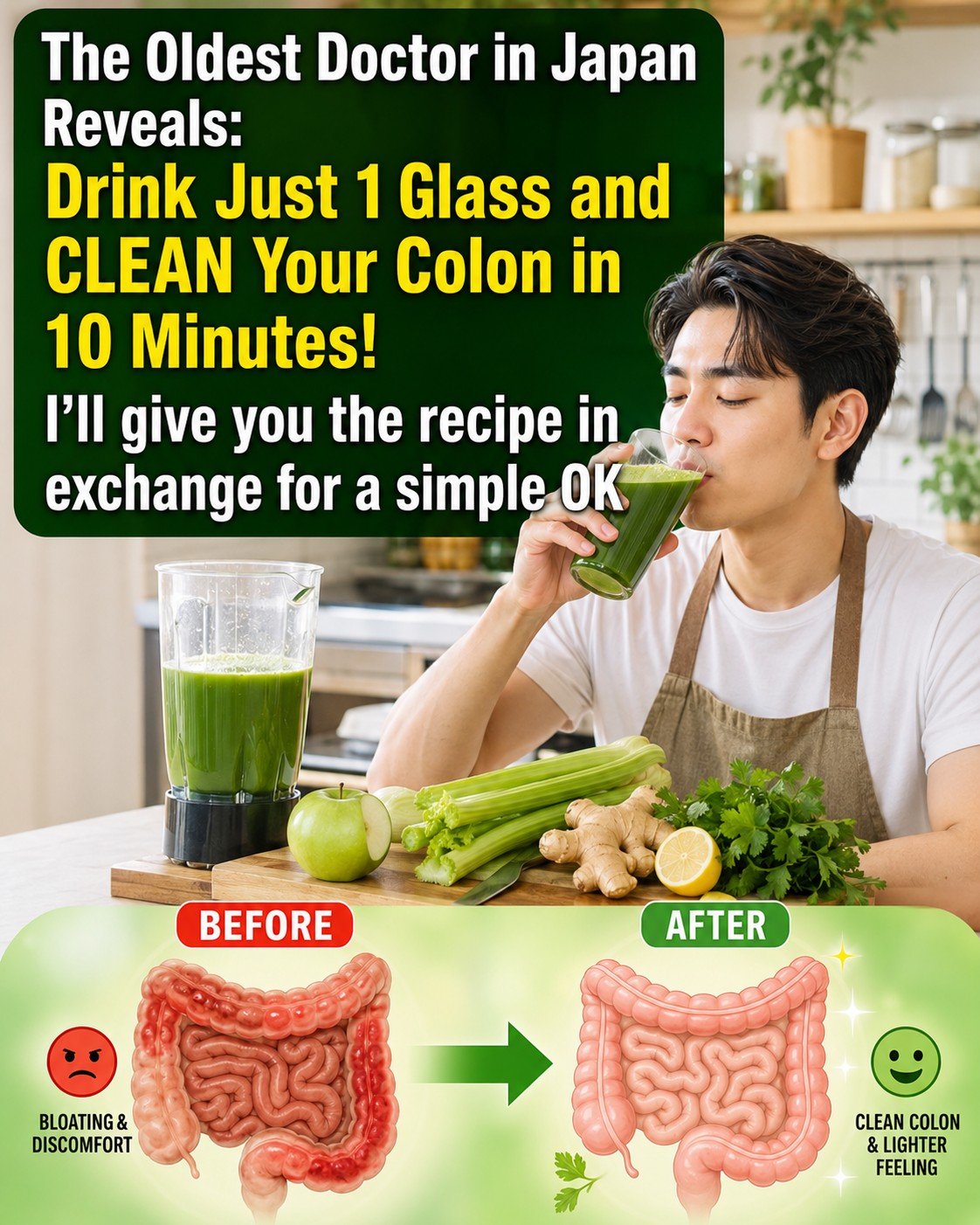 Most Seniors Over 60 Don’t Know This About Their Morning Green Juice
