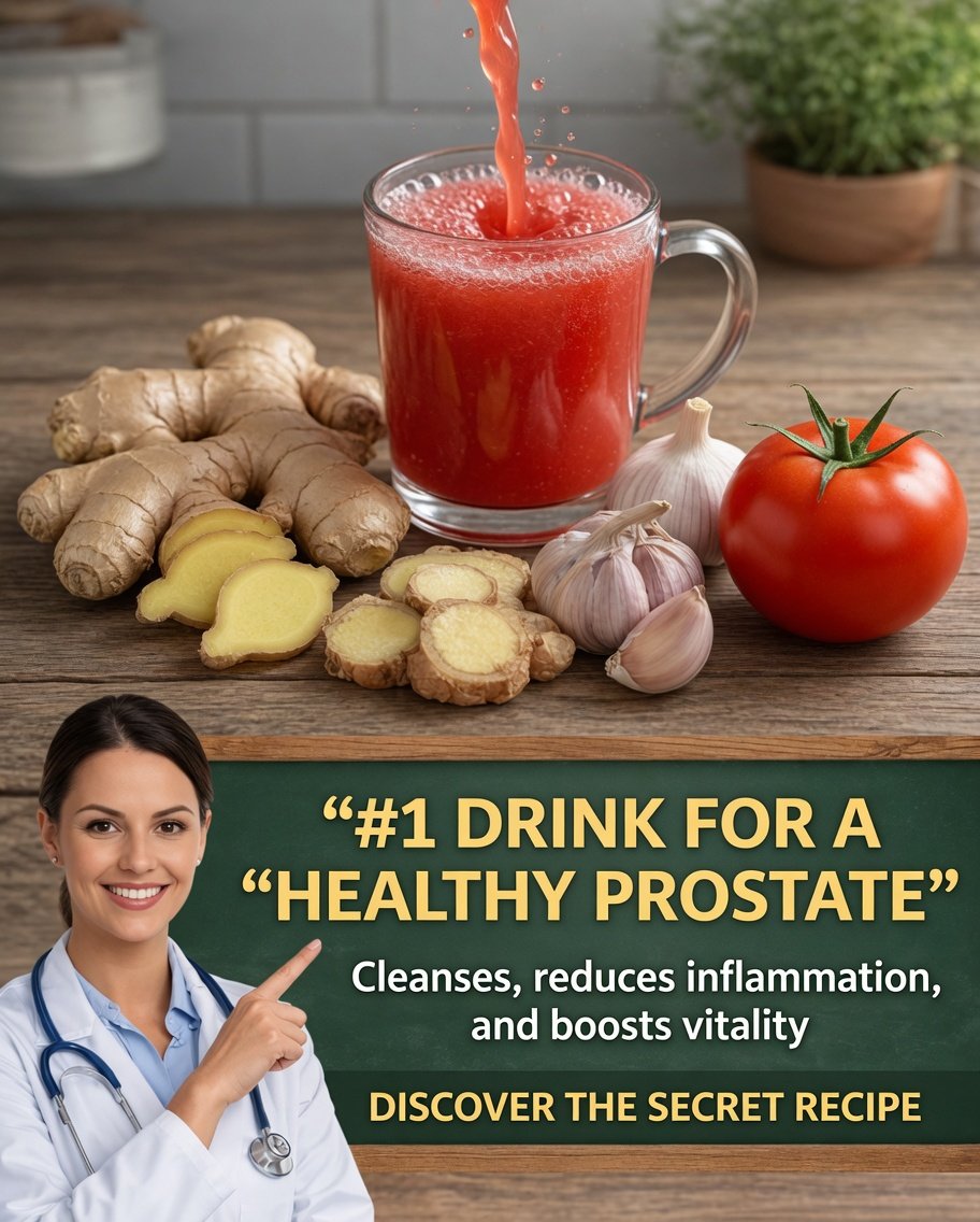 🧄🍅 Natural Prostate Support Drink: Garlic, Tomato & Turmeric Blend — What Science Actually Says
