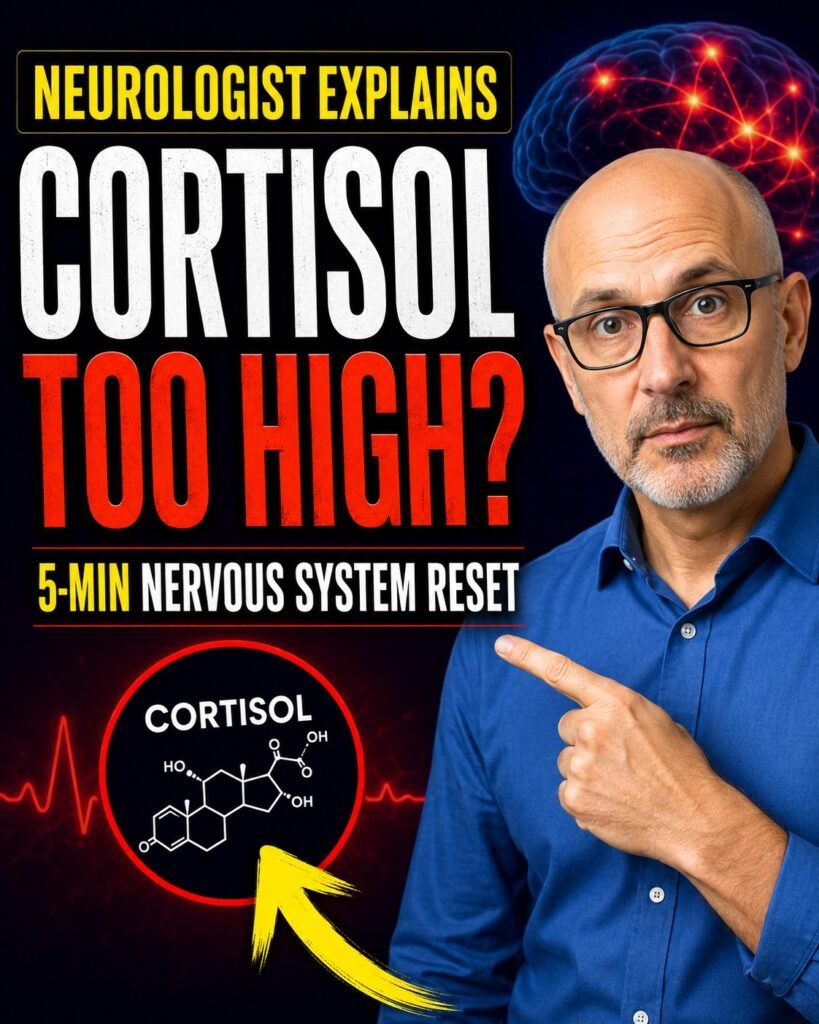 Cortisol Is Spiking Your Nervous System — Here’s the 5-Minute Reset