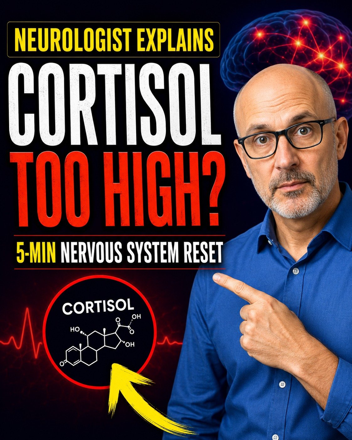 Cortisol Is Spiking Your Nervous System — Here’s the 5-Minute Reset