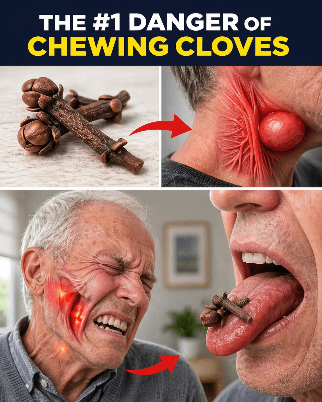 The “Healthy” Clove Habit That Quietly Damages Your Gums After 50