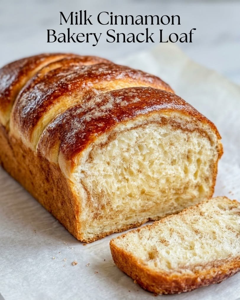 Milk Cinnamon Bakery Snack Loaf