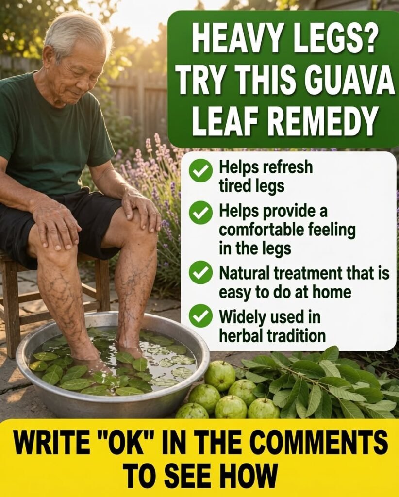 🌿💚 A Simple Green Leaf That May Help Support Lighter, More Comfortable Legs Naturally ✨