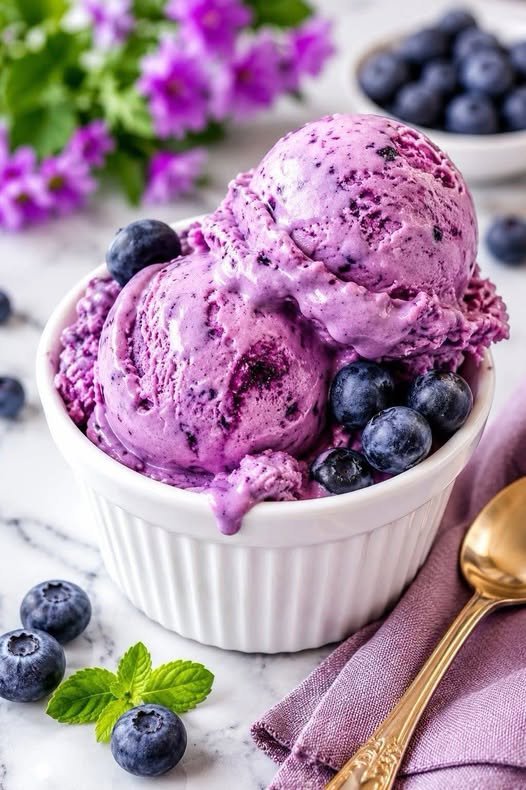 Weight Watchers Blueberry Frozen Yogurt