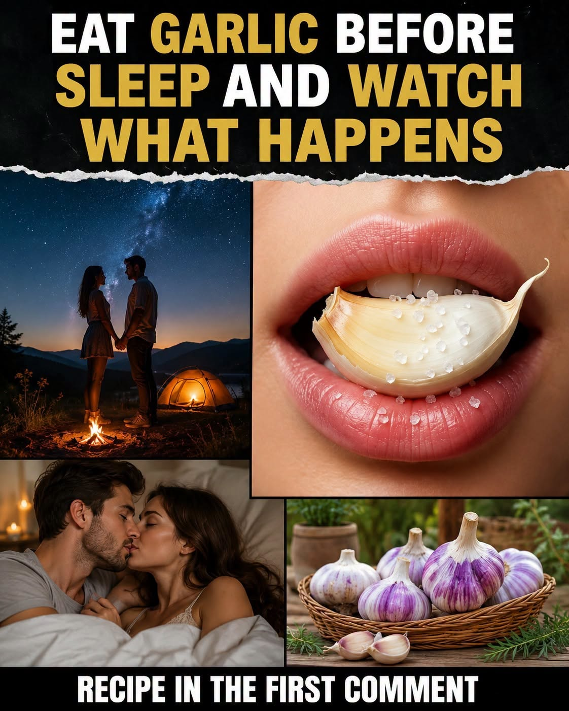 Eat Garlic Before Bed and You May Be Surprised by What Happens!