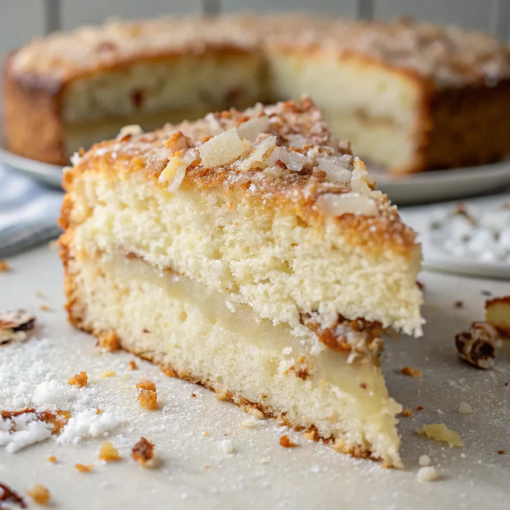 Flourless Coconut Greek Yogurt Cake – A Moist & Healthy 7-Ingredient Dessert