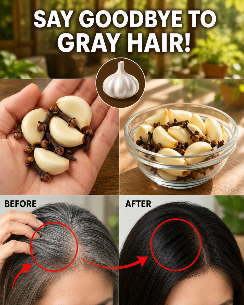 🌿 Garlic and Clove Hair Oil: A Traditional Natural Hair Care Routine for Stronger, Healthier-Looking Hair