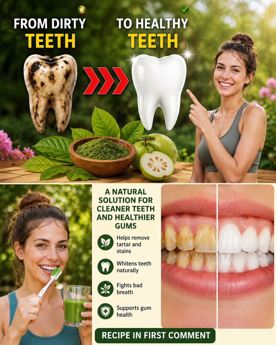 3 Simple Ways to Use Guava Leaves to Support Better Oral Hygiene and a Healthier Smile 🌿🦷