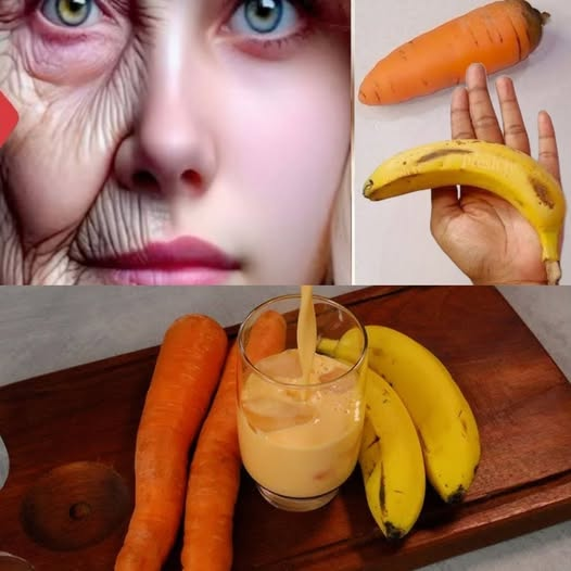 Rejuvenate Your Skin with a Banana and Carrot Anti-Aging Face Mask