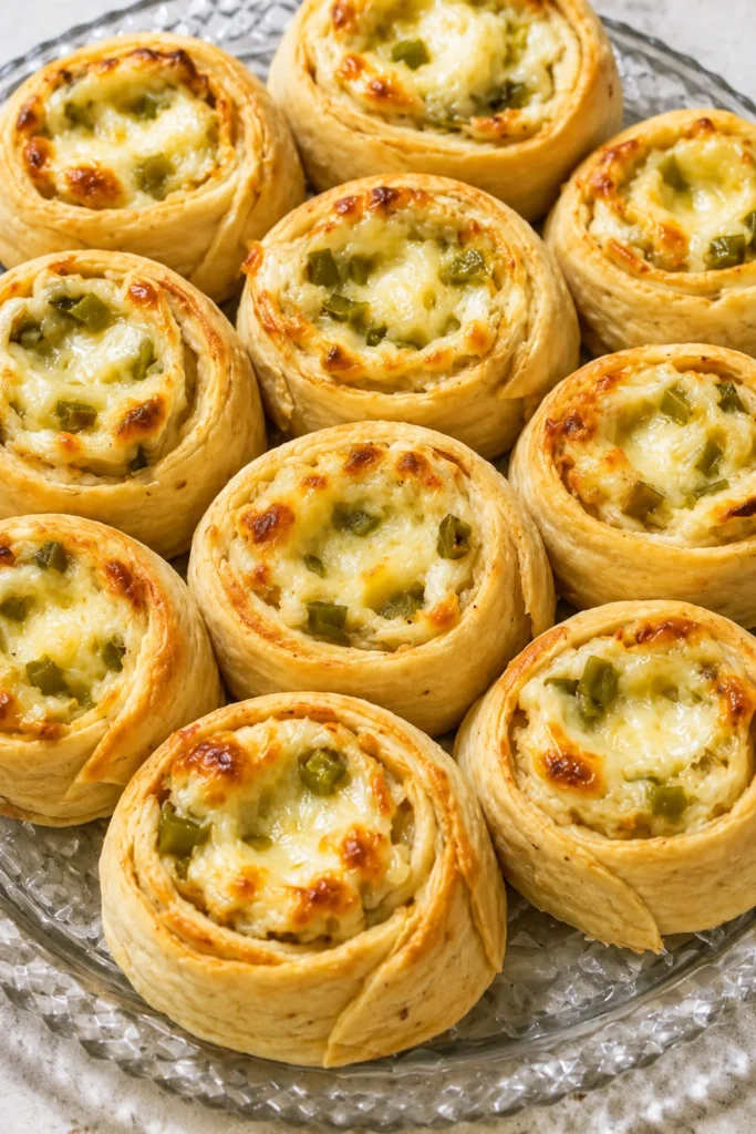 Cheesy Jalapeño Pinwheels