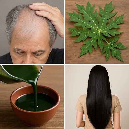 Embrace Papaya Leaves for Youthful Hair!