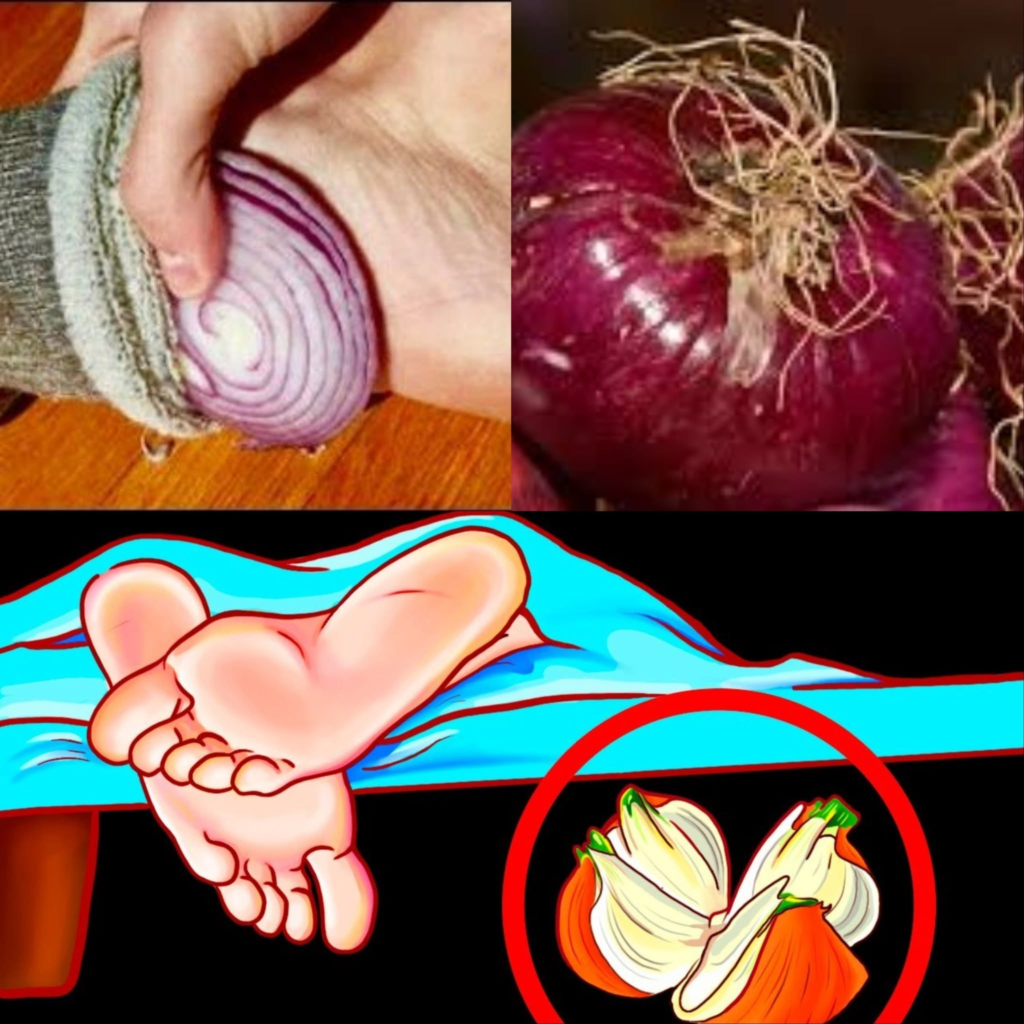 What happens when you sleep with onion in your socks