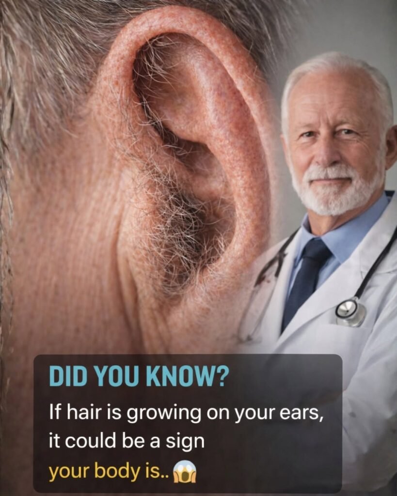 Why Ear Hair Appears as We Age