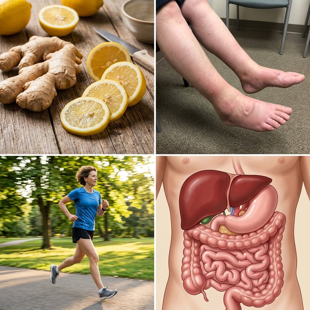 She Couldn’t Walk and Now Runs Like a Teenager: Clean Your Intestines and Liver with Lemon and Ginger