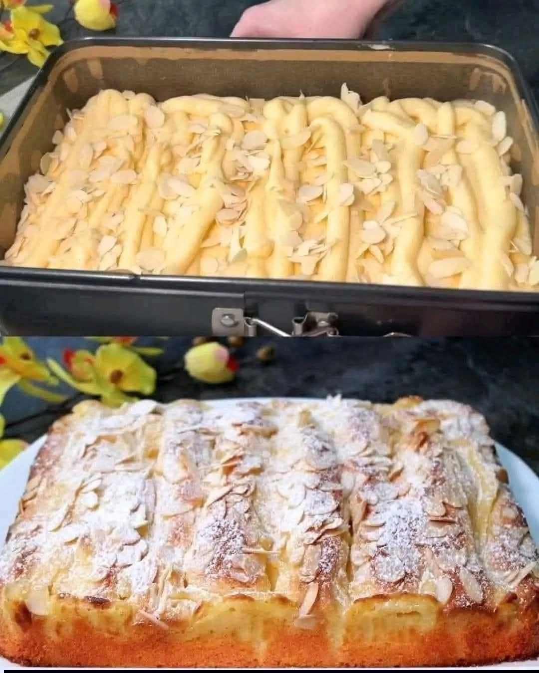 Flourless Almond Cake with Raspberry Sauce