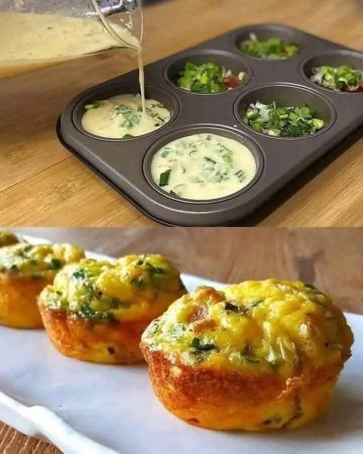 Vegetable Omelet Muffins