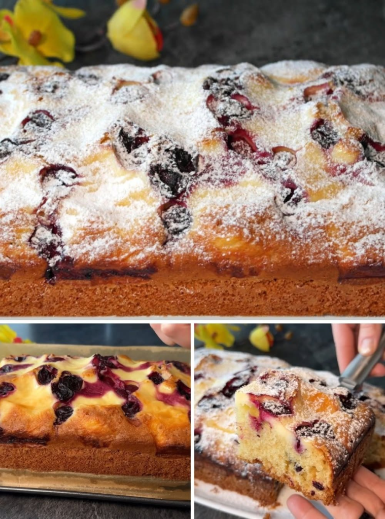Cherry Cake That’s Soft and Fluffy