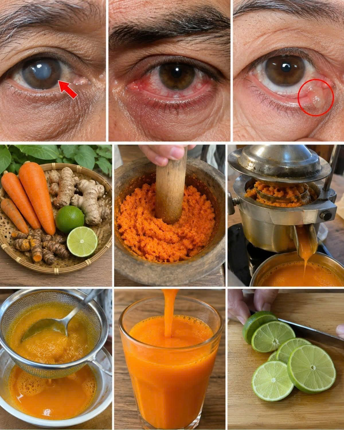 Natural Juice for Dry Eyes, Cataracts, and Macular Degeneration