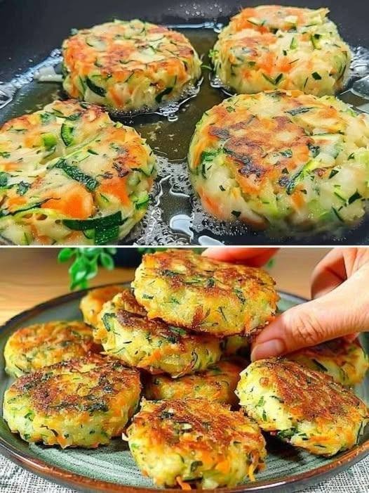 Zucchini & Carrot Fritters
