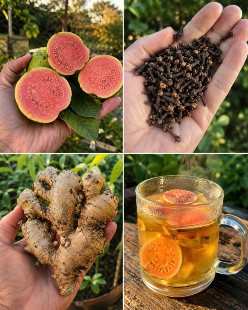 Guava, Clove, and Turmeric Tea: A Natural Wellness Drink to Support Heart Health, Healthy Blood Sugar, and Circulation
