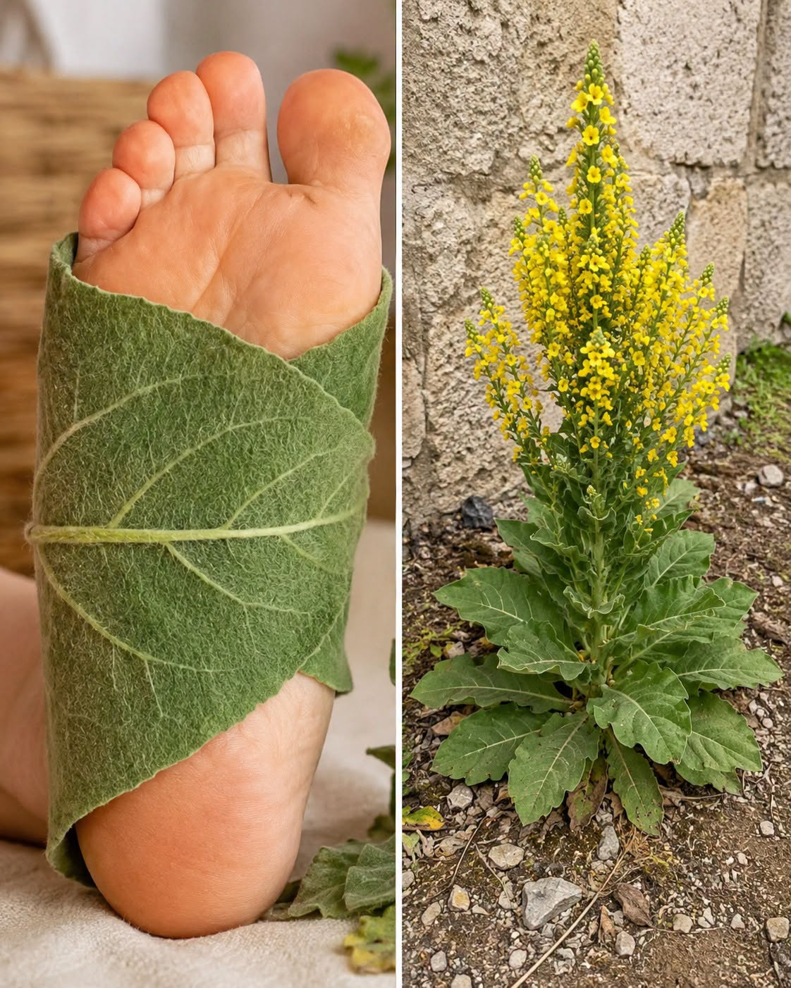The Simple Power of Mullein on the Soles of Your Feet