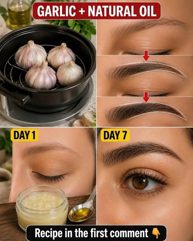 Garlic Oil for Eyebrows and Eyelashes: What Works, What Doesn’t, and Safer Natural Alternatives