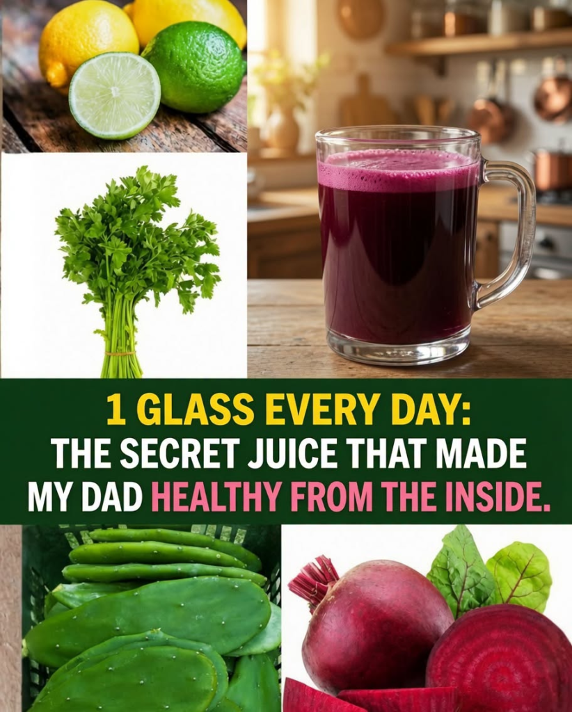 Beet, Nopal, Lemon & Celery Juice: A Refreshing Blend to Support Your Daily Wellness