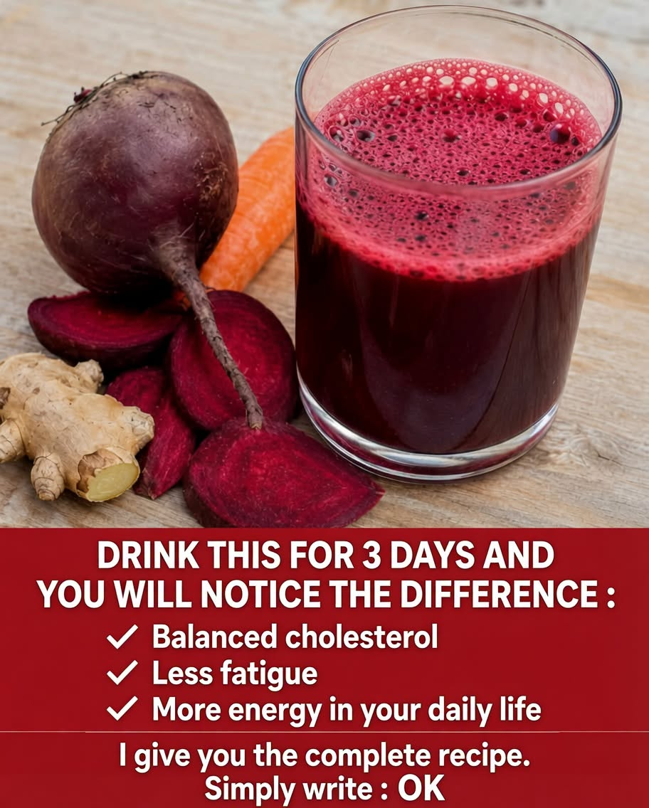 Drink This Beetroot Blend for 30 Days: A Natural Recipe to Support Energy, Heart Health, and Everyday Joint Comfort