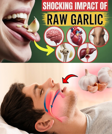 🌿 Transform Your Health: Eat Raw Garlic Daily